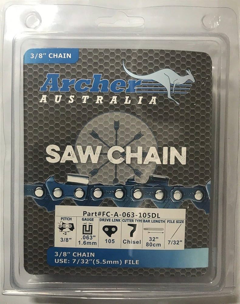 ちぇり Archer 3/8 Pitch Loops - Chisel - SKIP TOOTH