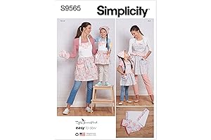 Simplicity Child and Misses Kitchen Accessories and Apron Pattern