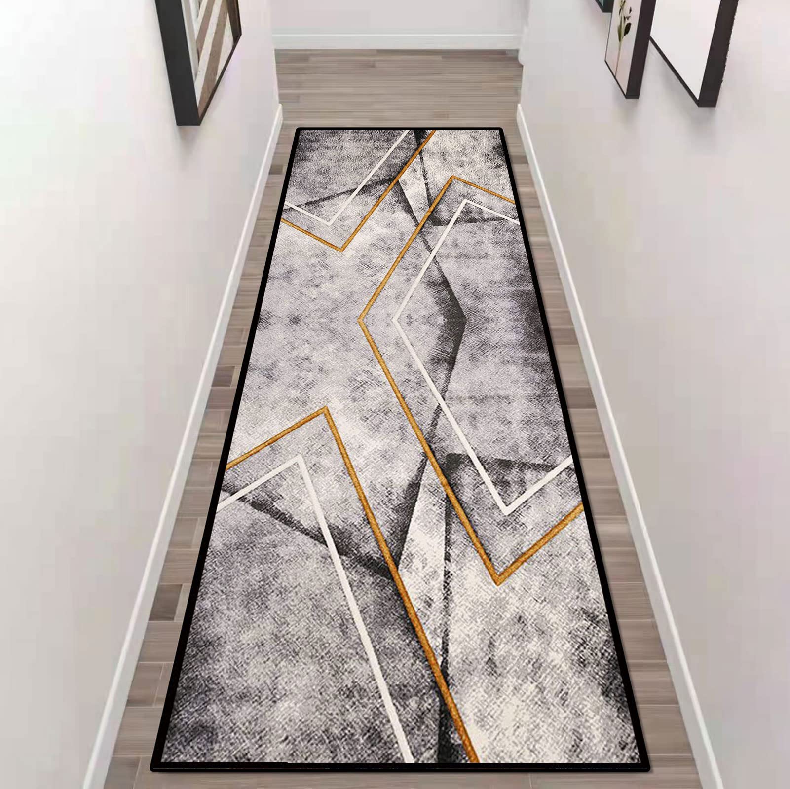 Entrada Felpudos Moqueta Corredor Alfombras De Pasillo Largo Alfombras Cocina,Antideslizante-Lavable a máquina-para Pasillo,Cocina,Entrada