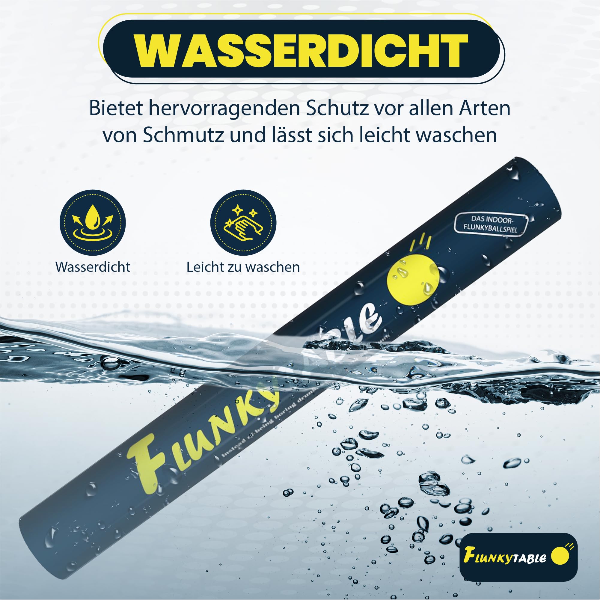 Das ultimative Partyspiel ab 16+/Erwachsene, Indoor Flunkyball, Partyspiel für 2-6 Spieler