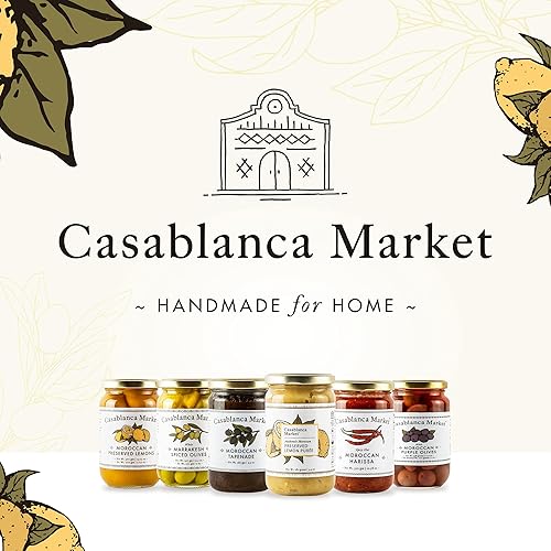 Miniatura 6 de Casablanca Market Puré de limón conservado totalmente natural Beldi Pasta de limón conservada marroquí sin gluten a base de plantas veganas sin OMG