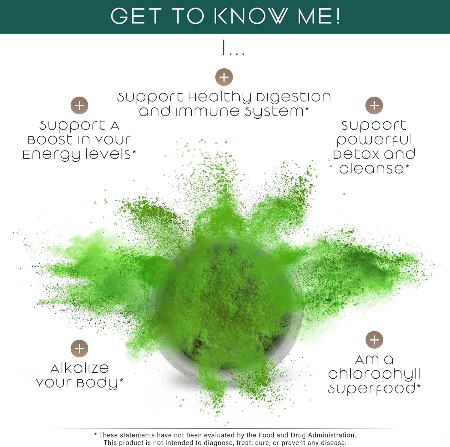 Teaveli Organic Barley Grass Juice Powder- Grown and Harvested in the Fertile Utah Soil - 16 Ounces (454 Grams)