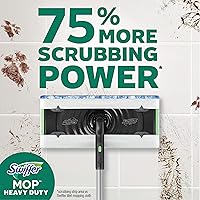 Vista 6 de Swiffer Sweep & Mop Deluxe 2-in-1 Floor Mopping and Sweeping Kit, Multi-Surface Kit for Floor Cleaning, Includes 1 Sweeper Device, 5 Heavy Duty Dry