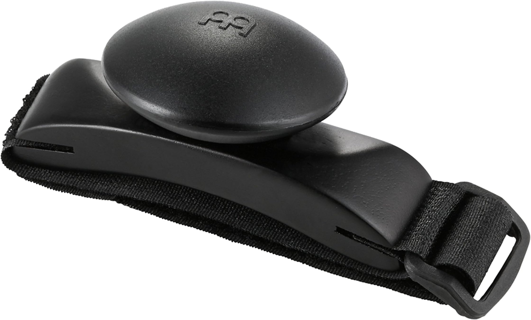 Meinl Percussion Foot Shaker with Strap-NOT MADE IN CHINA-Ideal for Cajon Players, Guitarists and Singer/Songwriters, 2-YEAR WARRANTY, (FS-BK)