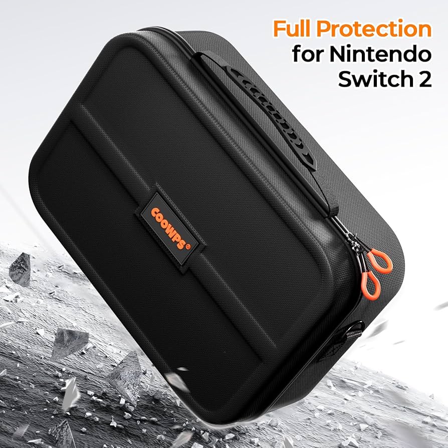 Amazon.com: COOWPS Switch 2 Case for Nintendo Switch 2(2025