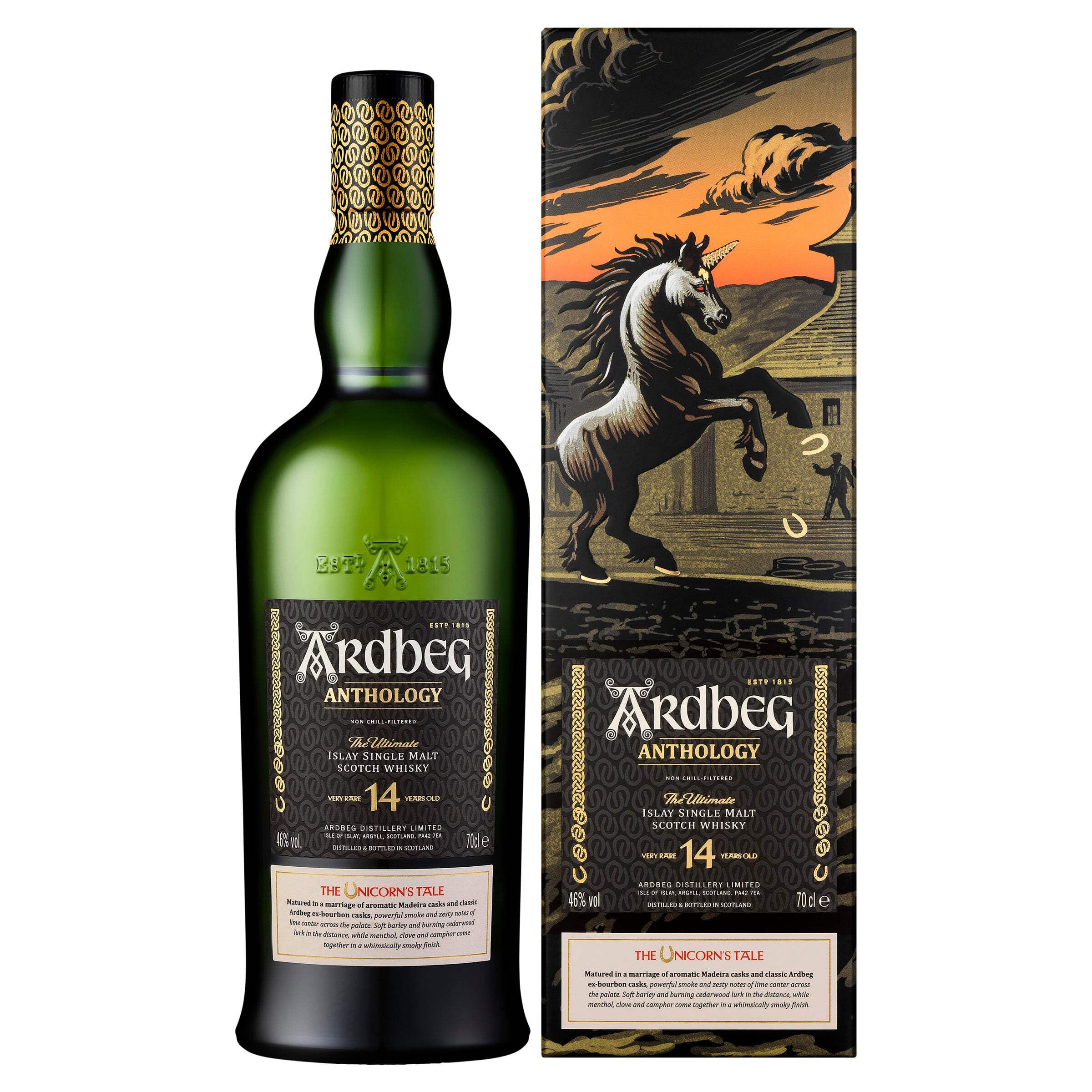 Ardbeg Anthology 14 Jahre The Unicorn's Tale 0,7 Liter 46% Vol.
