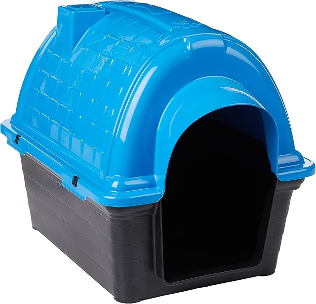 Furacão Pet Iglu Casinha de Plástico para Cães, Azul, 3