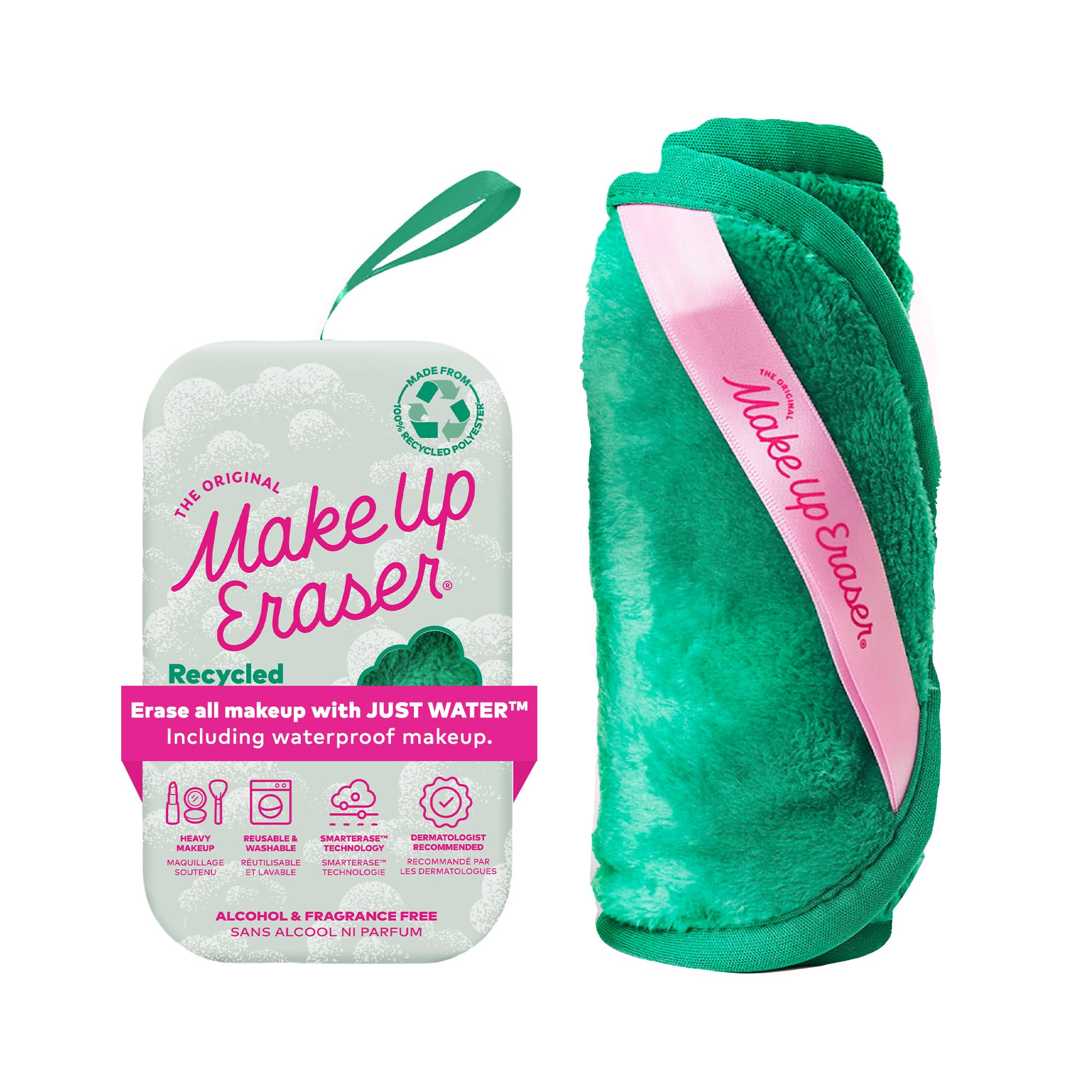 The Original MakeUp Eraser PRO, Effortlessly Remove All Makeup Using Only Water, Including Waterproof Mascara, Eyeliner, Foundation, Lipstick, Sunscreen