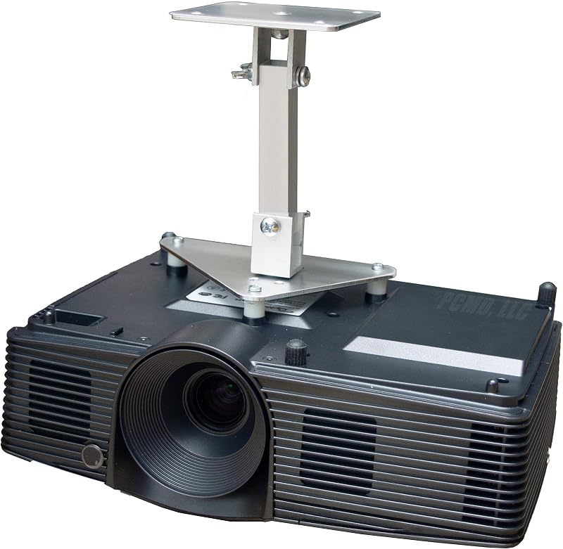 Soporte de techo para proyector compatible con Optoma ZH450ST ZK450 ZW350ST ZX350e (extensión de 8 pulgadas)