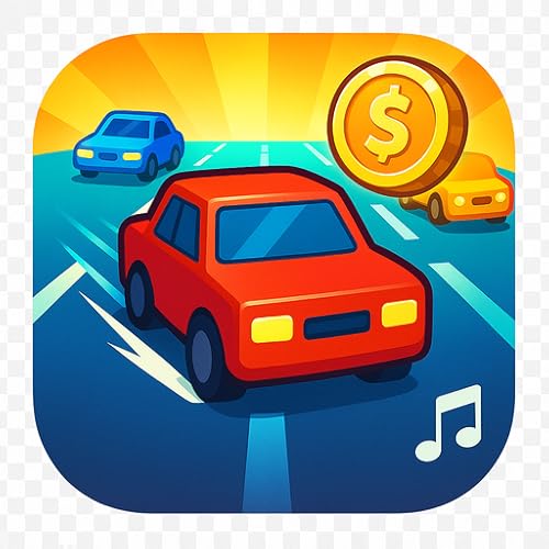 two D Car Racing Game Colorful Cars