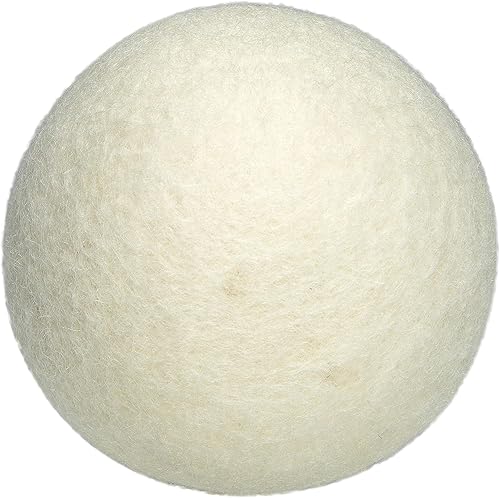 Miniatura 4 de WOOLITE Bolas de lana reutilizables para secadora de ropa, reduce el tiempo de secado a la mitad, suavizante de tela natural, reduce las arrugas de