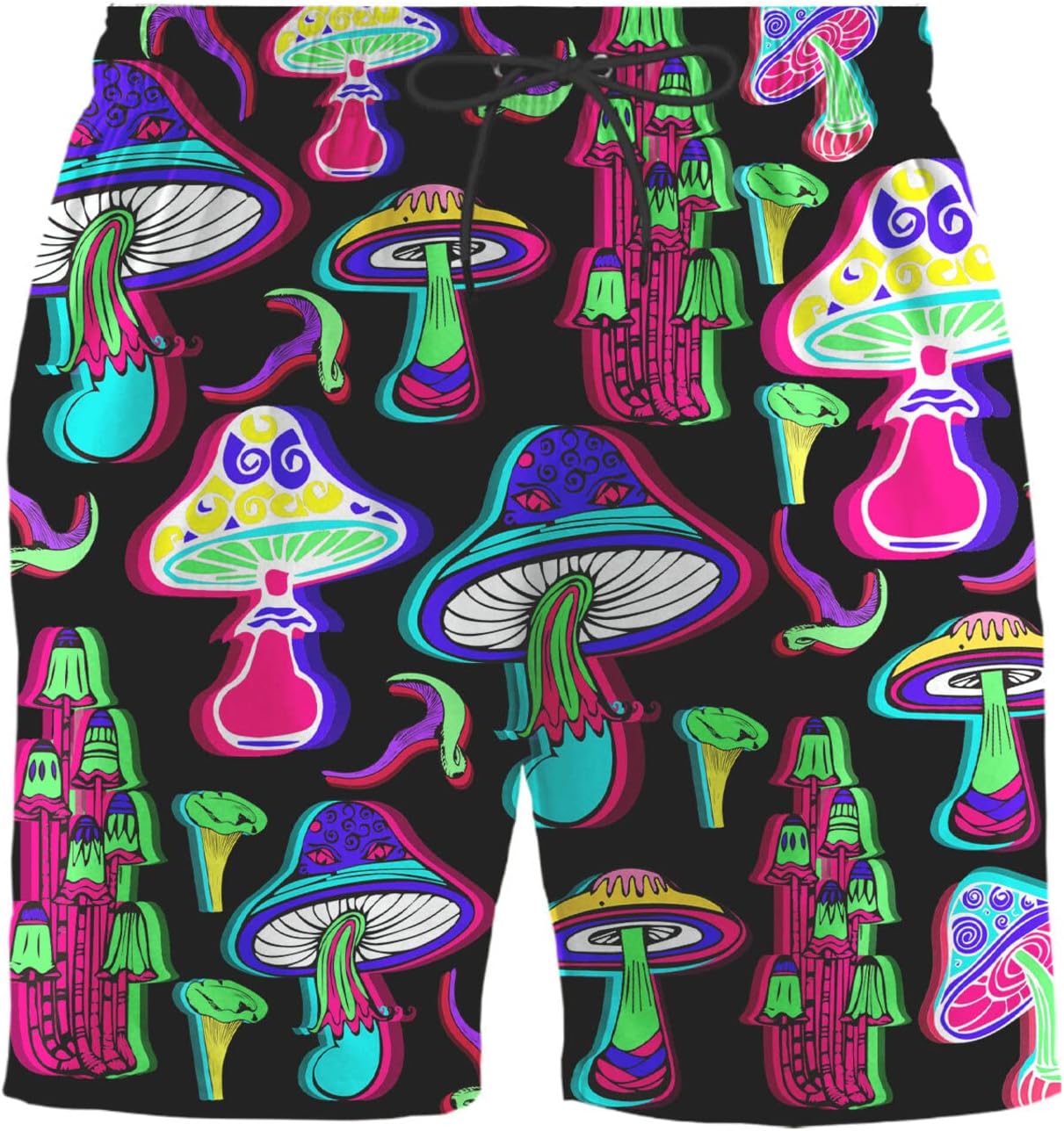 Men's 2 Piece Tracksuit Hawaiian Shirt Shorts Button Down Shirt and Shorts Sets with Bucket Hats