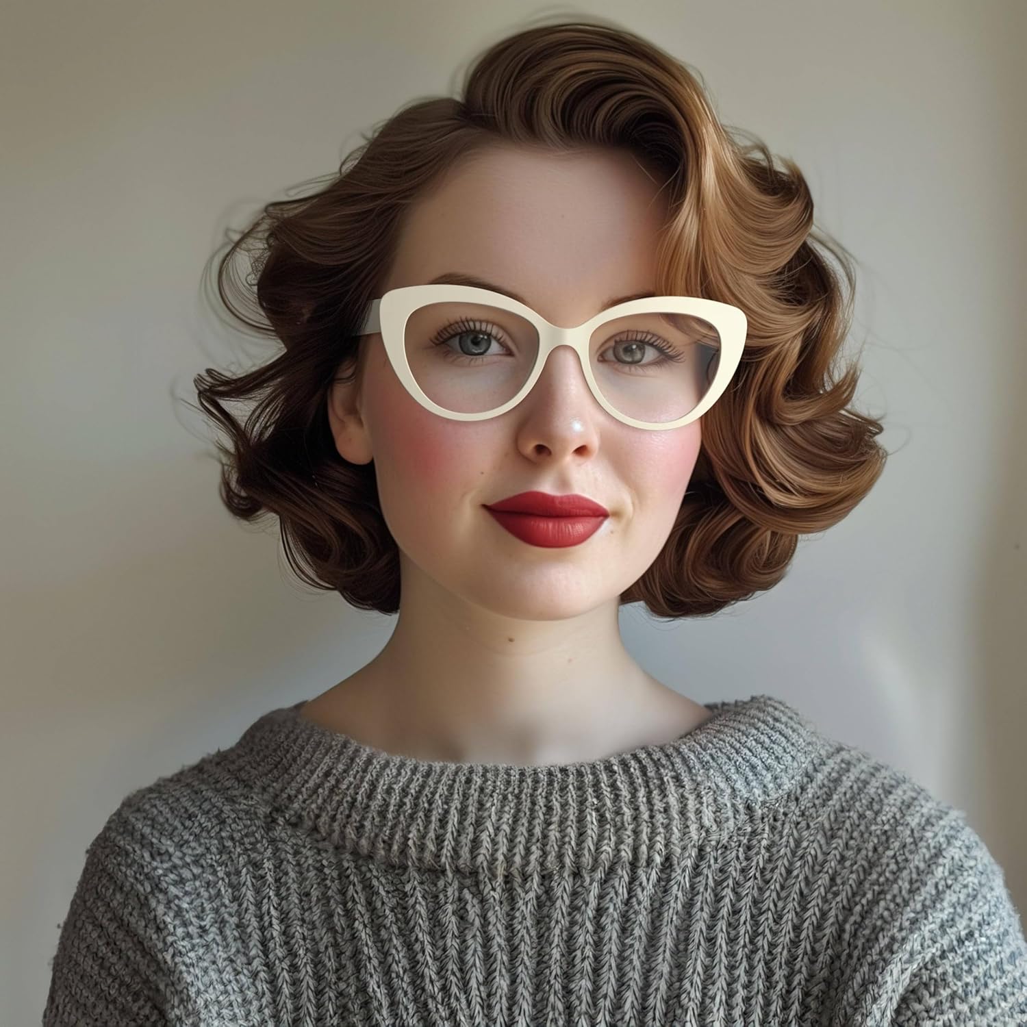 LONDON MOLE® Empress reading glasses | Cool cat eye shaped readers | Women’s | Spring hinges