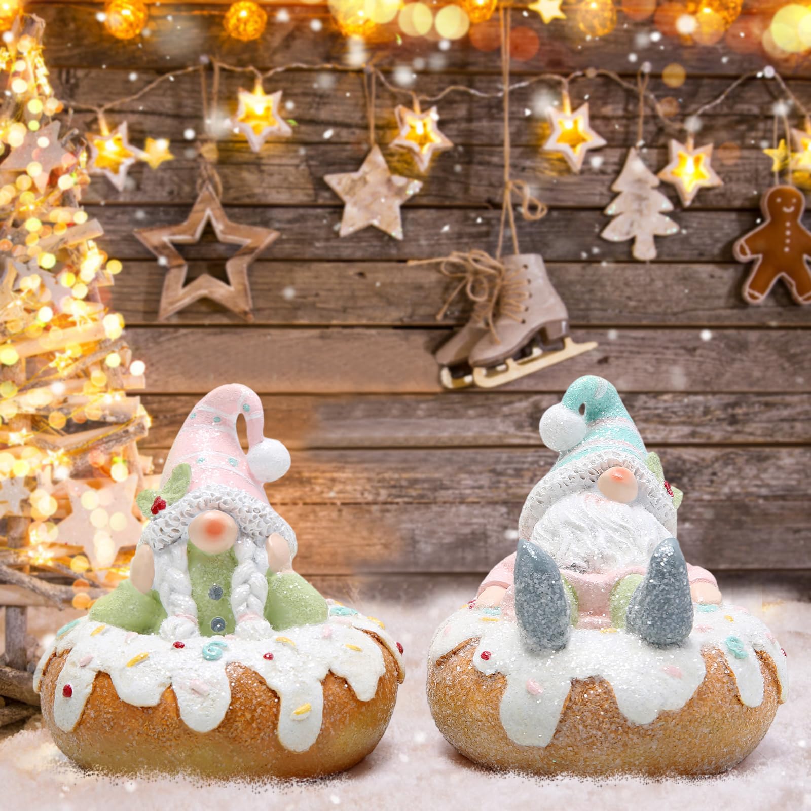 新品未使用 ファッショナブル ドーナツ オーナメント サーモンピンク Amazon.co.jp: Hodao クリスマスパーティー ノーム