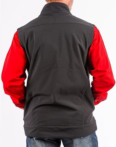 Miniatura 3 de Cinch Chaleco Softshell para hombre con bolsillos ocultos de transporte, Negro -