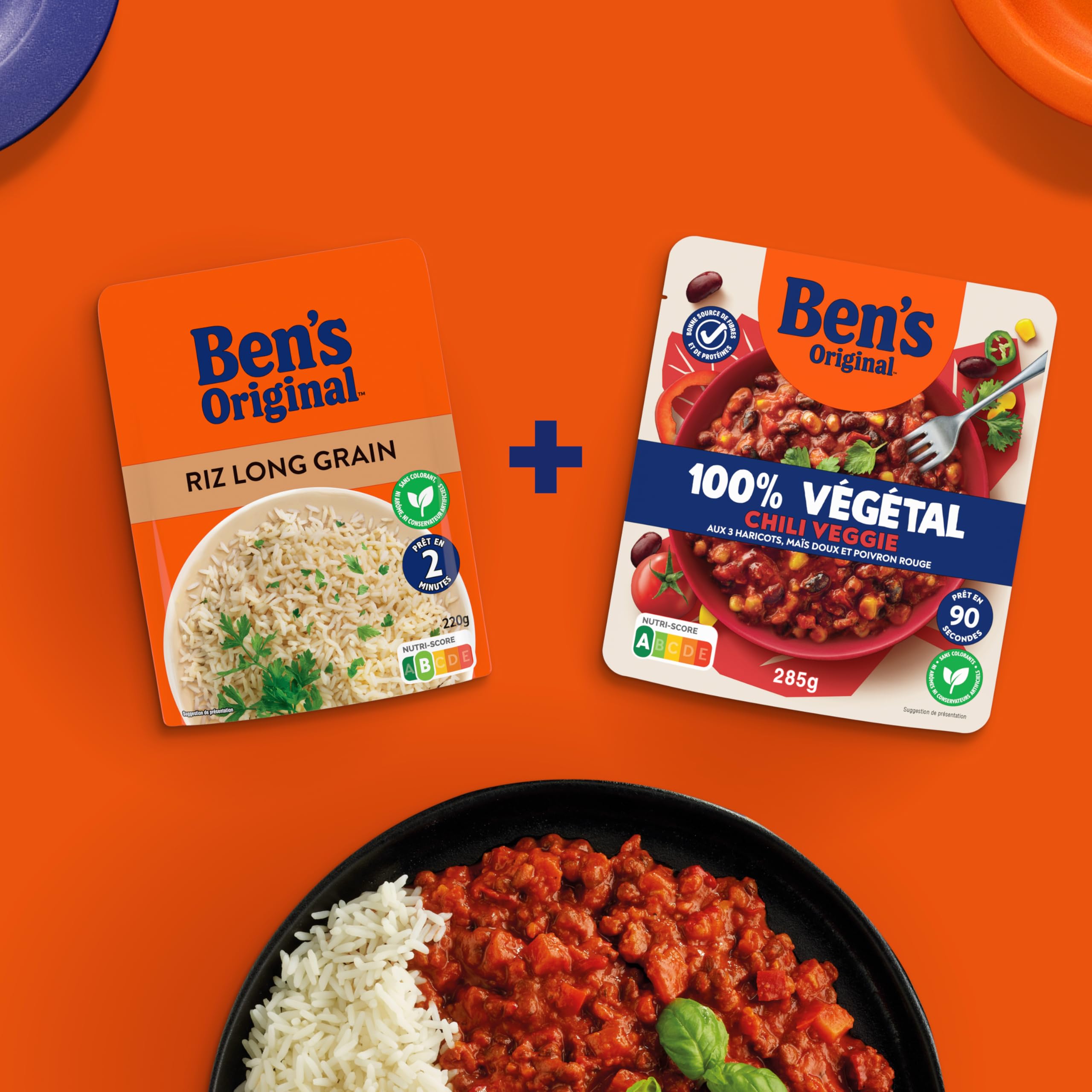 BEN'S ORIGINAL 100% pflanzlich Chili Veggie (6 x 285g)