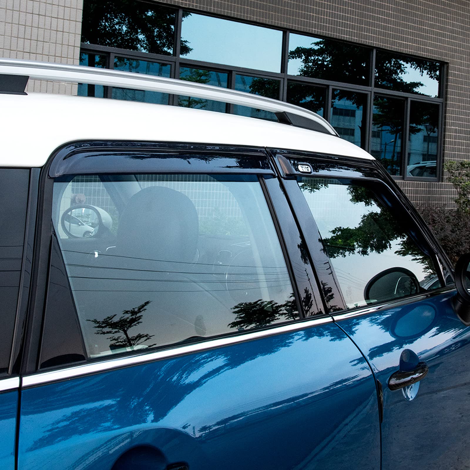 Lyqfff Fr Mini Cooper F54 F55 F60 R60, Fenstervisier Markisen Sun Rain  Guard Autozubehr Modifikation : Amazon.de: Auto & Motorrad