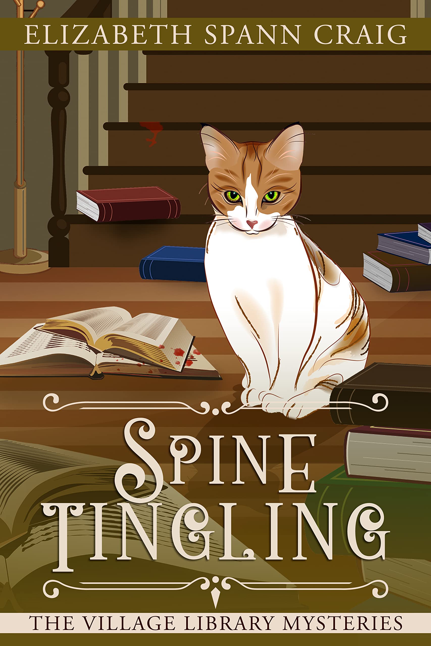 Spine-Tingling (The Village Library Mysteries Book 7)