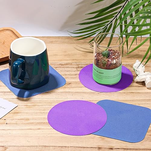 Miniatura 3 de 4 almohadillas para abridor de tarros, agarres de goma para tarros, abridor de tarros multifunción para personas mayores con posavasos de manos