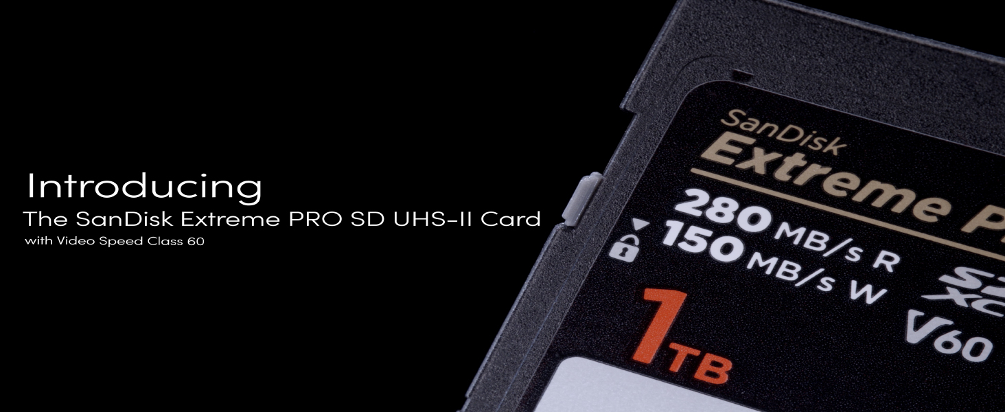 Amazon.com: SanDisk 1TB Extreme PRO SDXC UHS-II Memory Card - C10