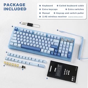 KENPROエレキー Amazon | YUNZII Keynovo IF98 98キー 96％ホットスワップ可能な