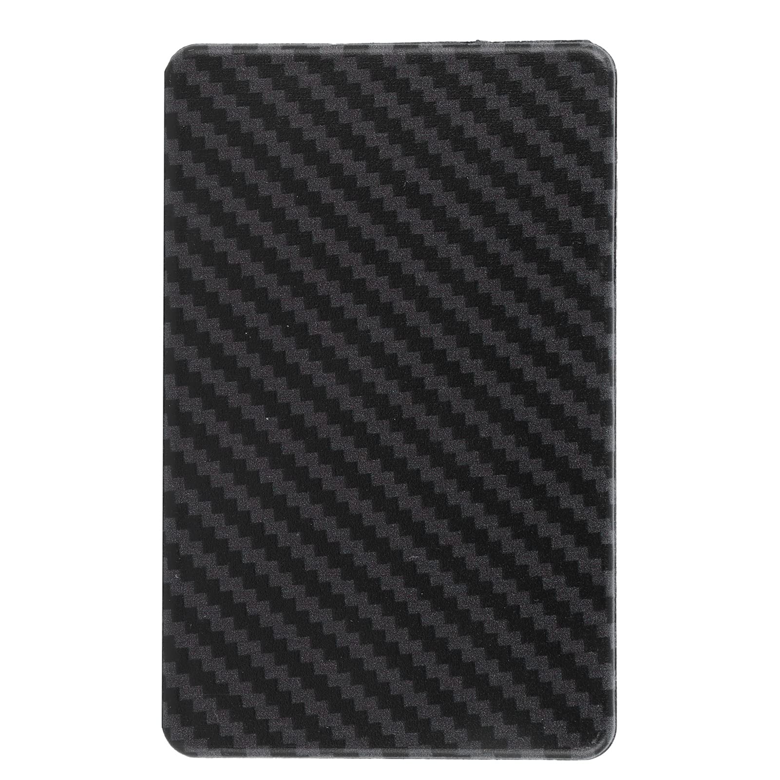 Ylwxzenith Imitation Carbon Fiber Card Holder, Portable Multifunctional Man Wallet, Minimalist Design for Travel and Outdoor Use, Securely Holds