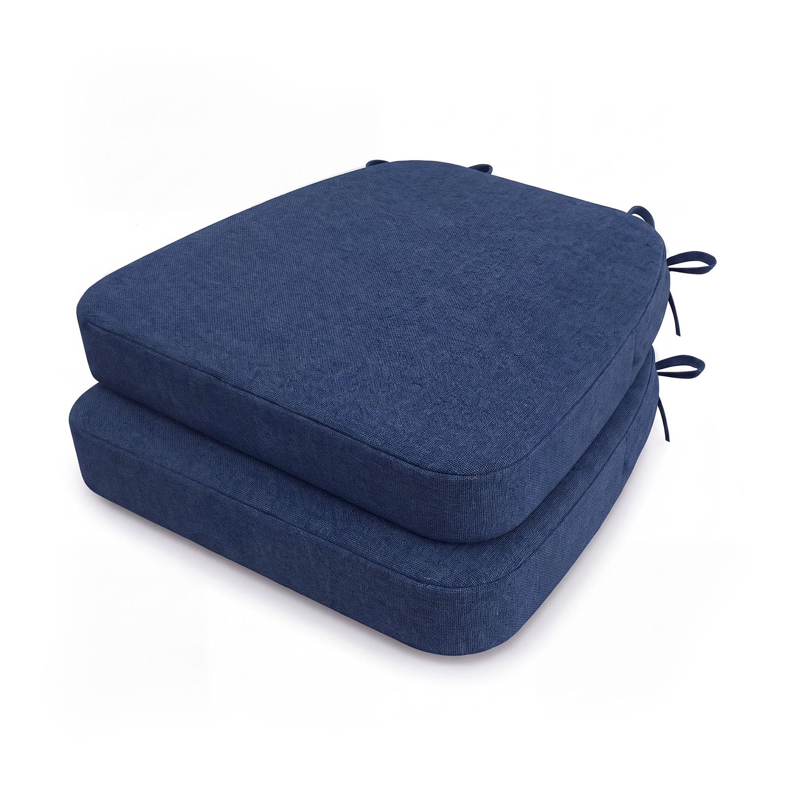 AAAAAcessories Chair Cushions for Dining Chairs, 17 x 16 x 2 in, Set of 2
