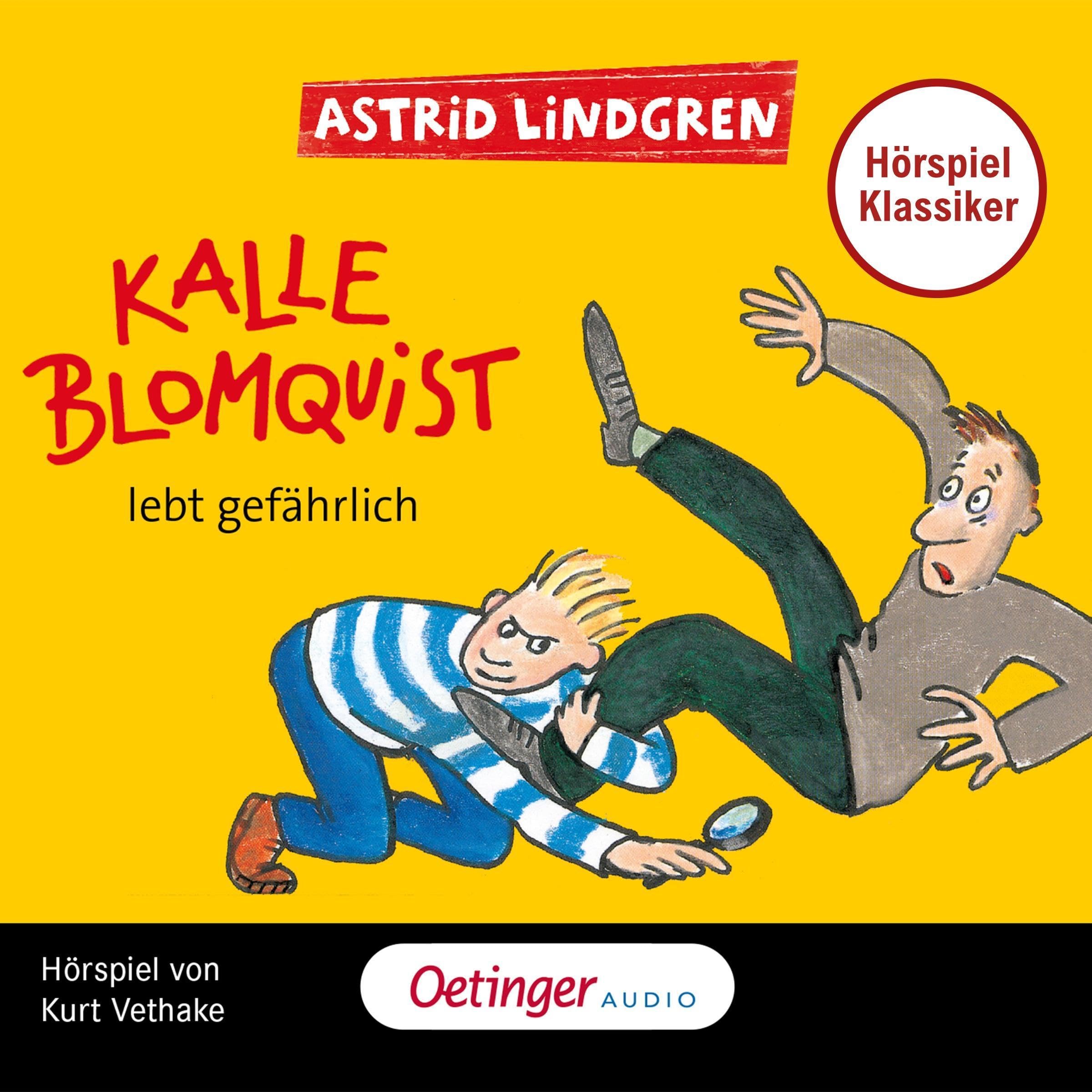Cover art for Kalle Blomquist lebt gefährlich. Hörspiel