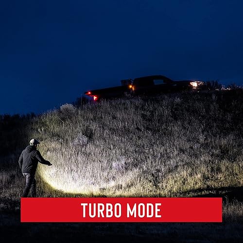 Miniatura 4 de Coast XP18R 3650 lúmenes USB-C recargable linterna LED de doble potencia con enfoque deslizante de haz puro y construcción de aluminio de grado