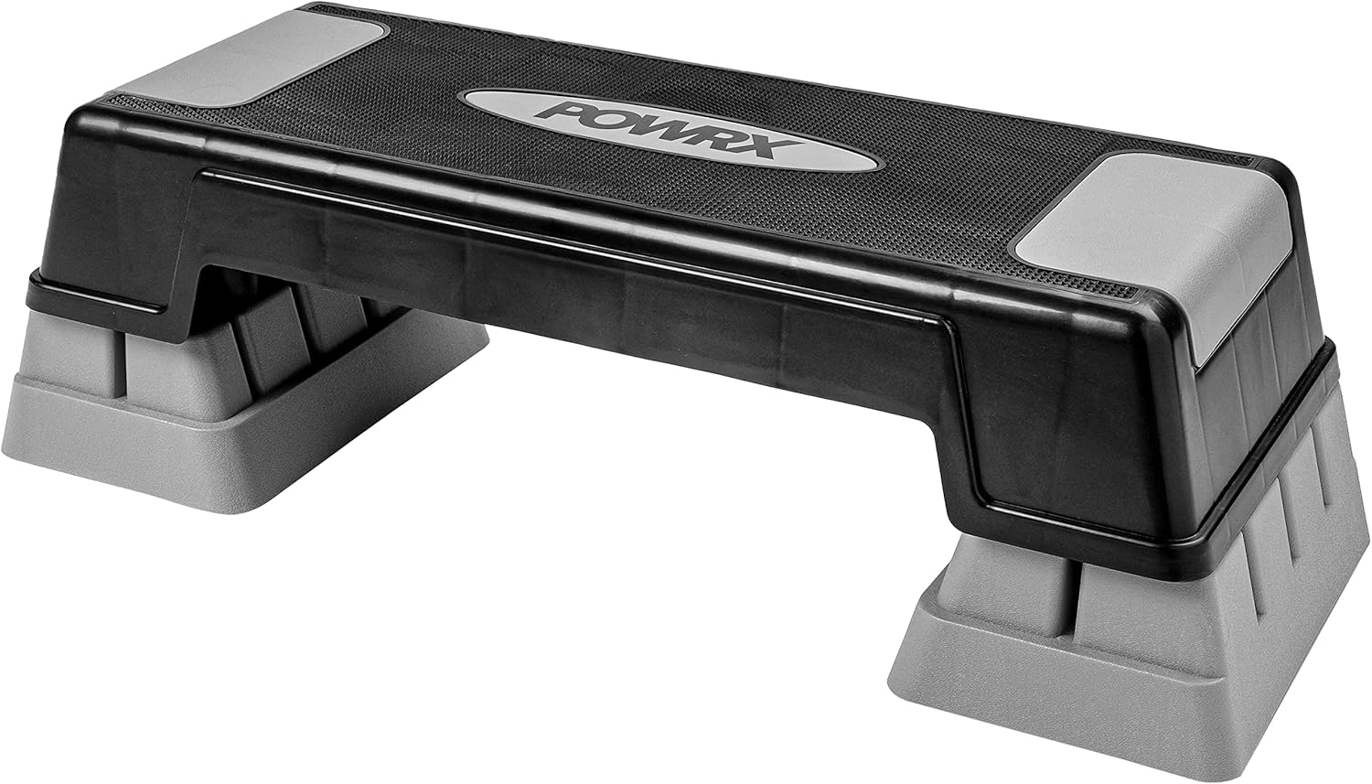 POWRX Aerobic Step Board Folding Adjustable and NonSlip