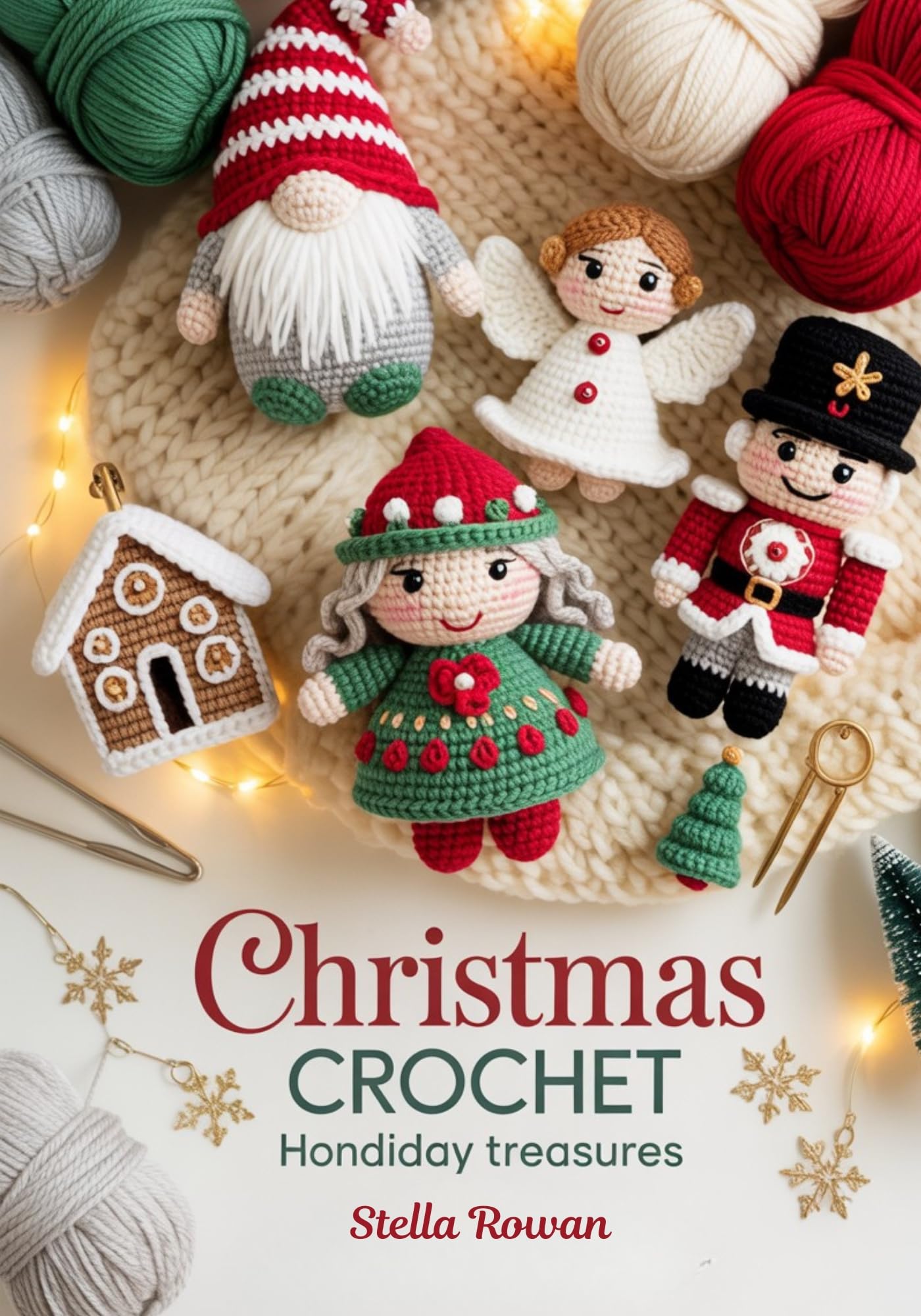 Christmas Crochet Handmade Holiday Treasures: Adorable amigurumi and festive decor for easy seasonal crafting