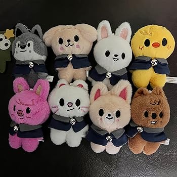 Amazon.com: RHEETADA 8 PCS Skzoo Keychains Pilots SKZ Plush