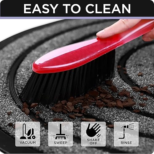 Miniatura 6 de Felpudo de bienvenida y para puerta delantera de 46 x 76 cm, para exteriores, para otoño, color gris