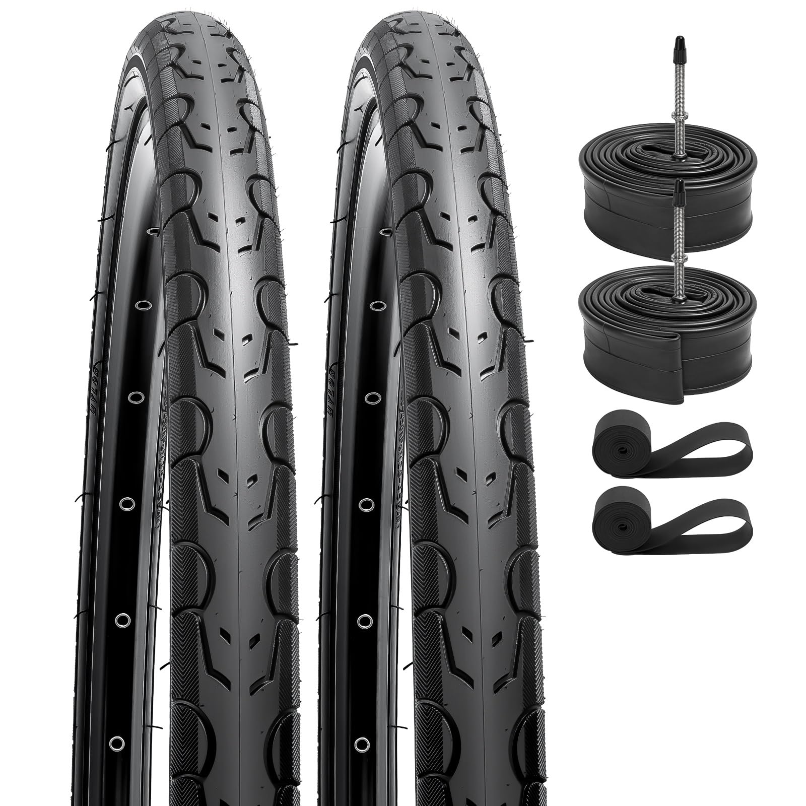 Amazon | YunSCM 2本セット,700 28c タイヤ 超耐久,自転車 ロード