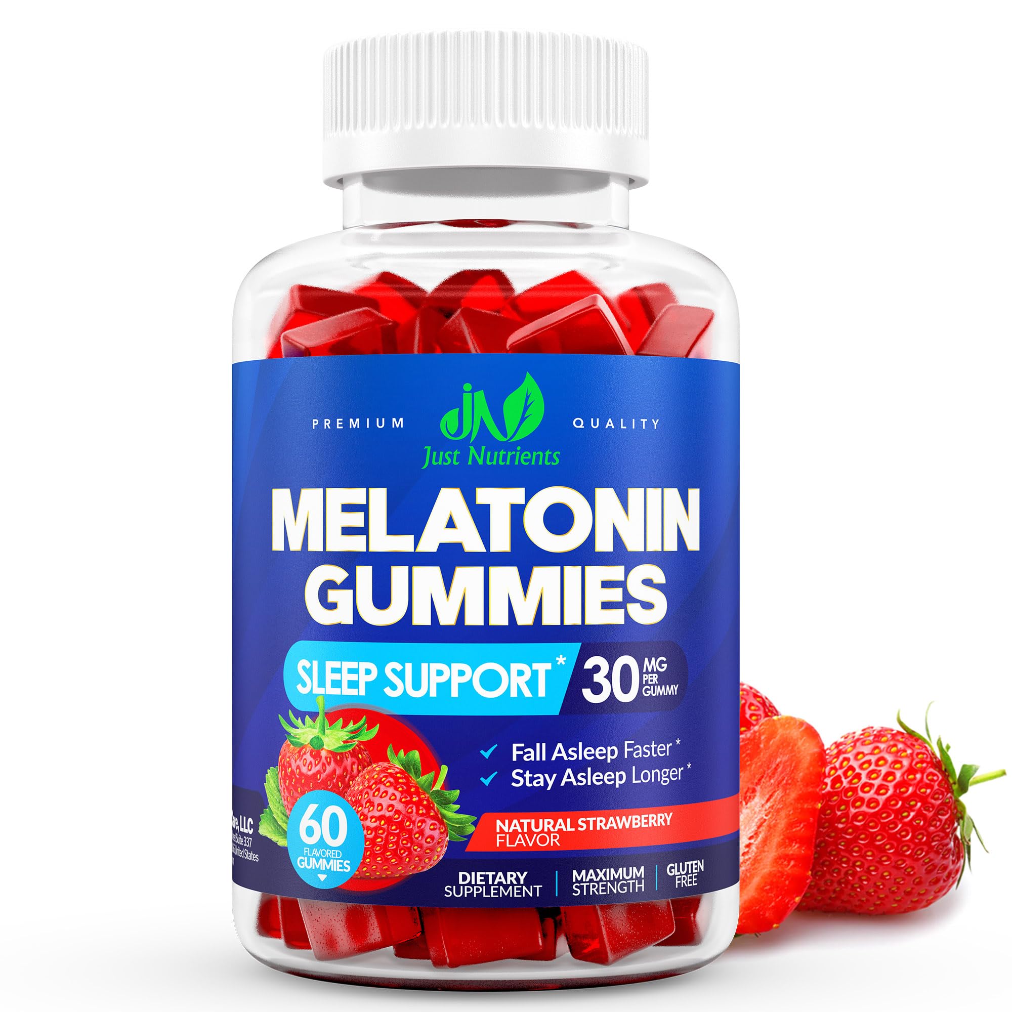 Just Nutrients Melatonin 30mg Gummies - sleep supplements | Mubboo