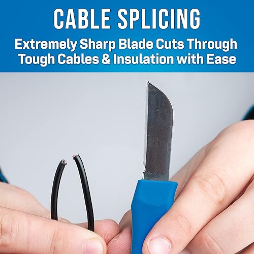 Miniatura 6 de Jonard Tools H-40 Bolsa de herramientas compacta de cuero con dos bolsillos, beige