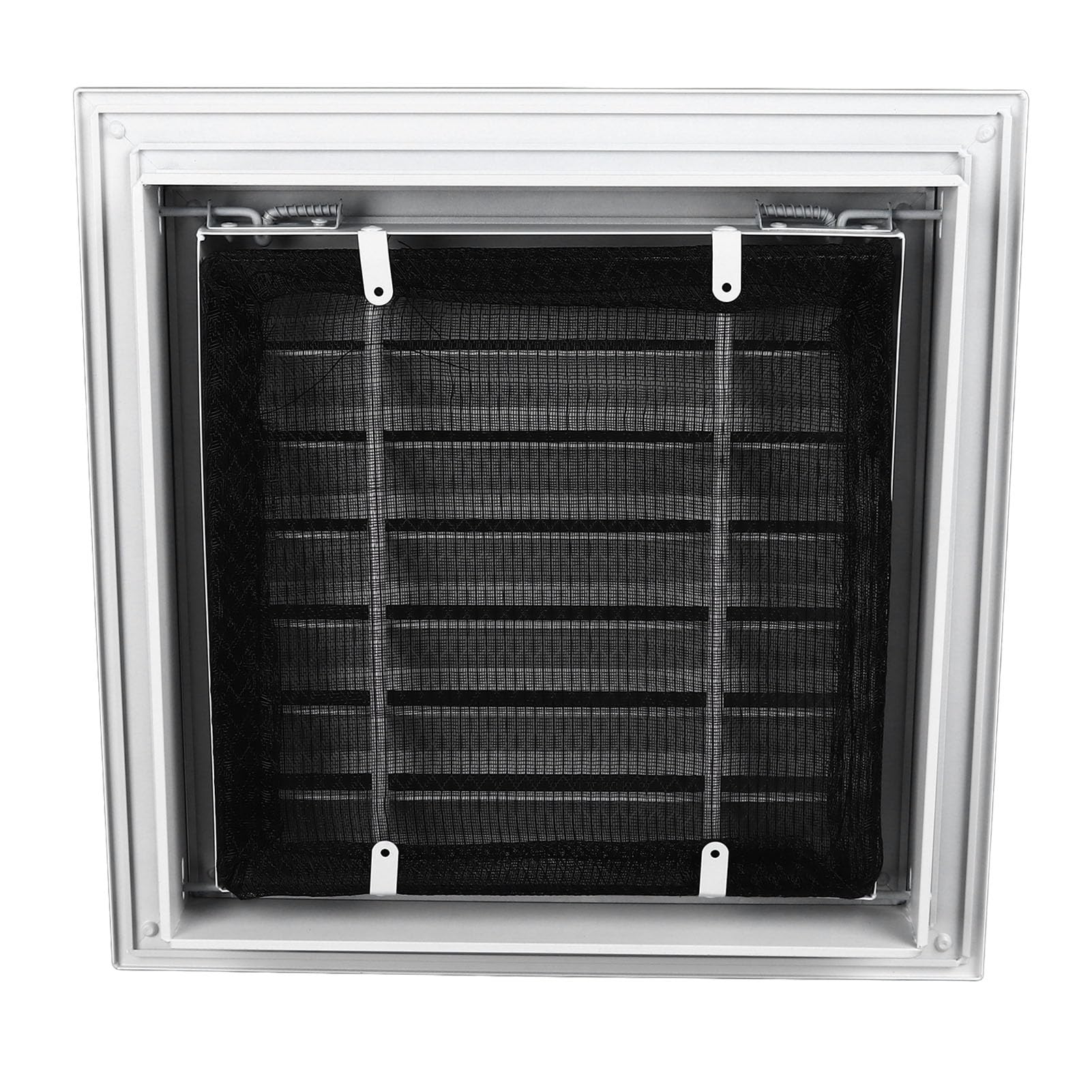 Ventilación a Dos Aguas de Aleación de Aluminio, Tamaño Exterior de 35x35 Cm, Tamaño Interior de 29,5x29,5 Cm, Cubierta de Ventilación de Pared, Rejilla de Ventilación para