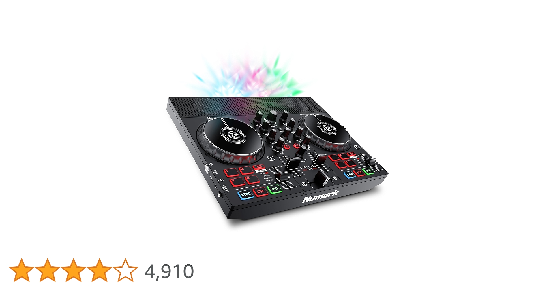 Amazon.co.jp: Numark DJコントローラー スピーカー内蔵 DJ機材