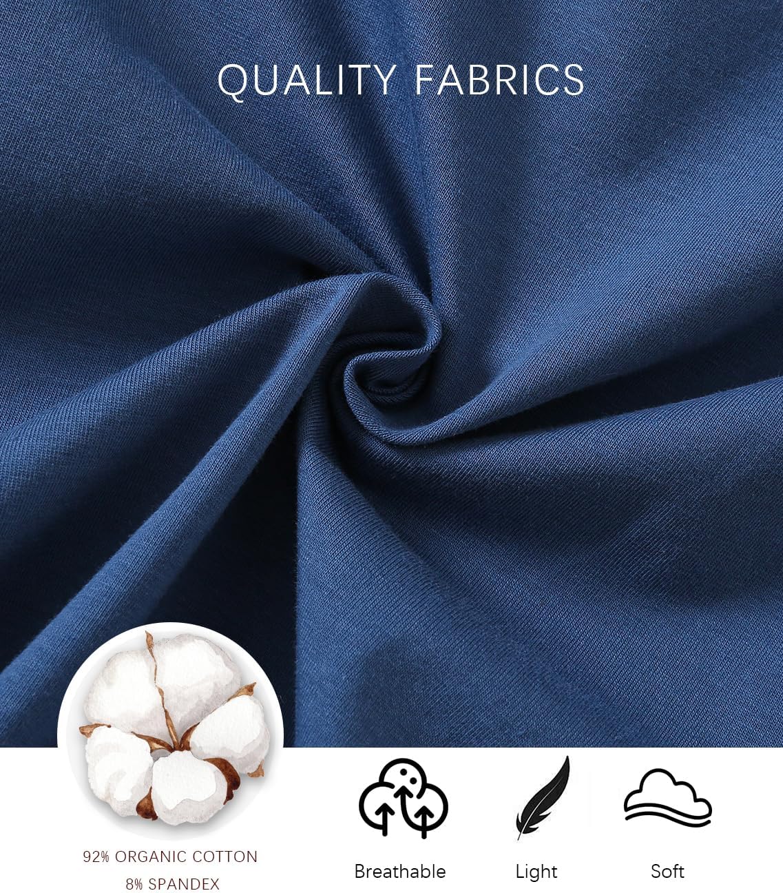 Jimonda Baby Boy Girl Bubble Romper Solid Color Bodysuit Short Sleeve Organic Cotton T-Shirt - Image 2