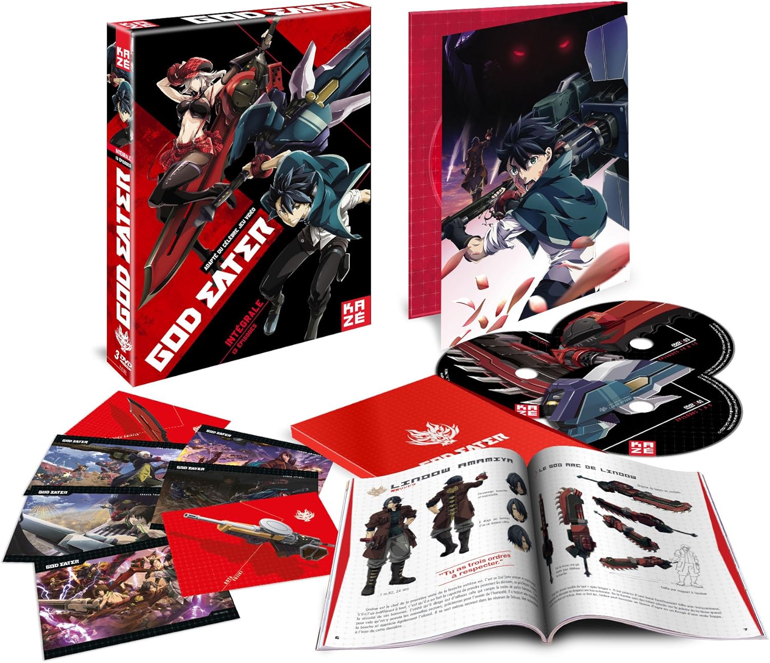 安価 ワタナベ 中古 ゴッドイーター Tv版 再生環境をご確認ください Pal 輸入盤 Dvd アニメ 423分 全13話 Dvd Box コンプリート その他 Slcp Lk