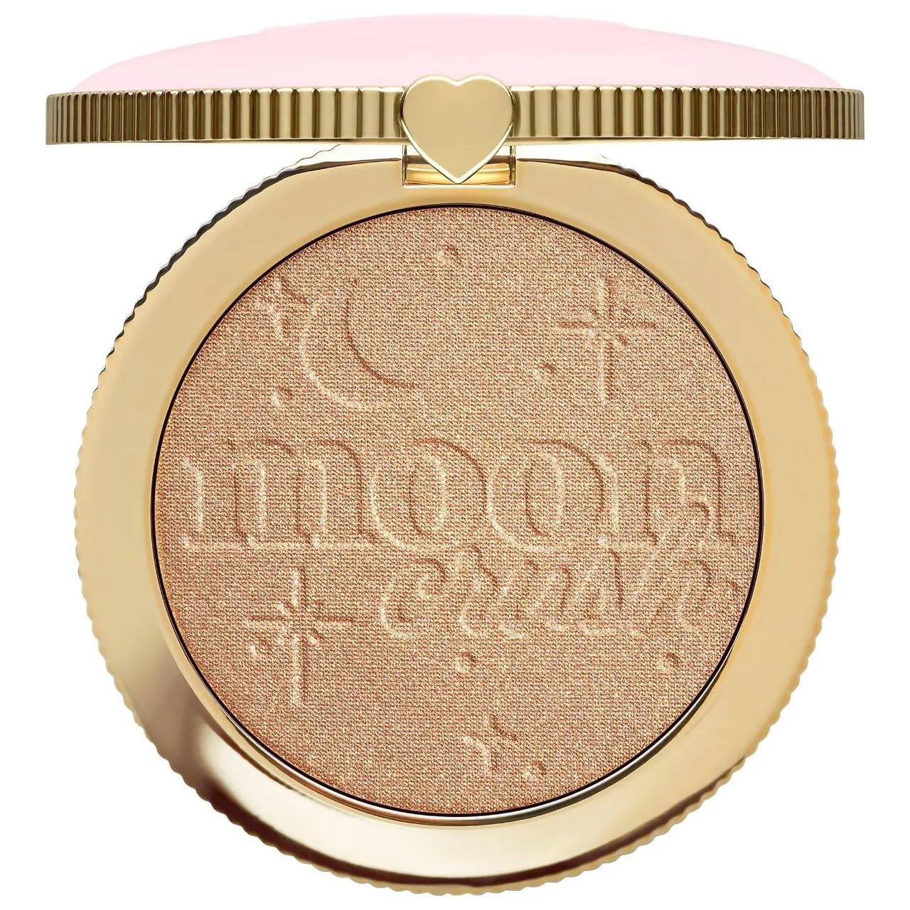 Moon Crush Highlighter - Sheer Glossy Multi-Use Powder Summer Moon - Bronzed Rose Gold NET WT. 0.24 OZ. / 7.0 g