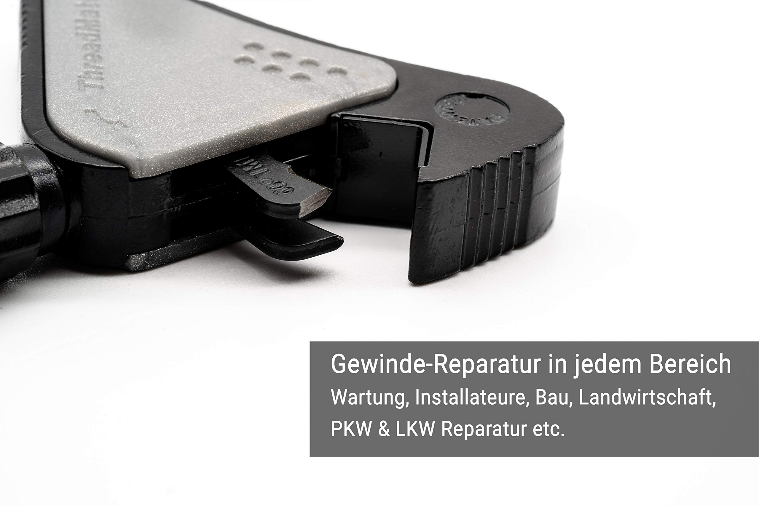 BAER Filiera UNC 3/8 X 16 – Filiera Filettata HSS – Filettatura Esterna - Foto 2