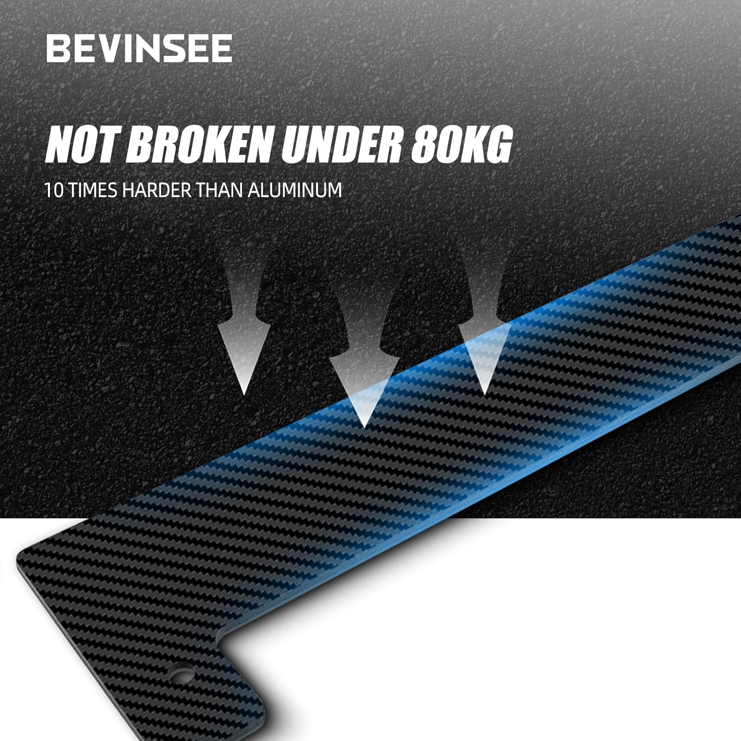Bevinsee Dry Carbon Fiber Spark Plug Cover Insert K Series Engine K20/K24 Compatible with Honda Accord Acura Civic CRV K Swap EK EG