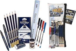930836 Large Oxford Filled Pencil Case