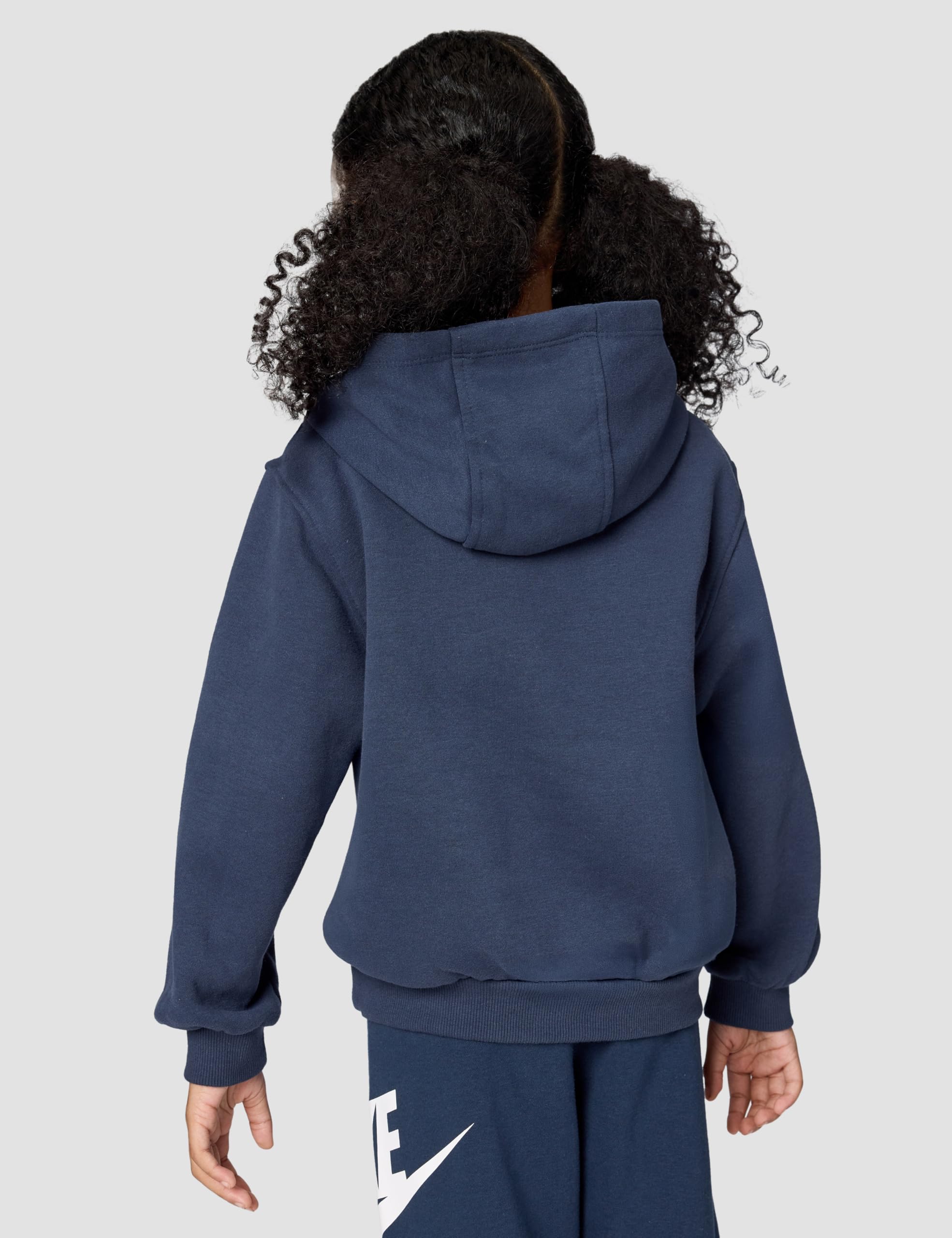 Nike Club Fleece Sportswear Pullover Hoodie Felpa con Cappuccio Unisex - Bambini e Ragazzi