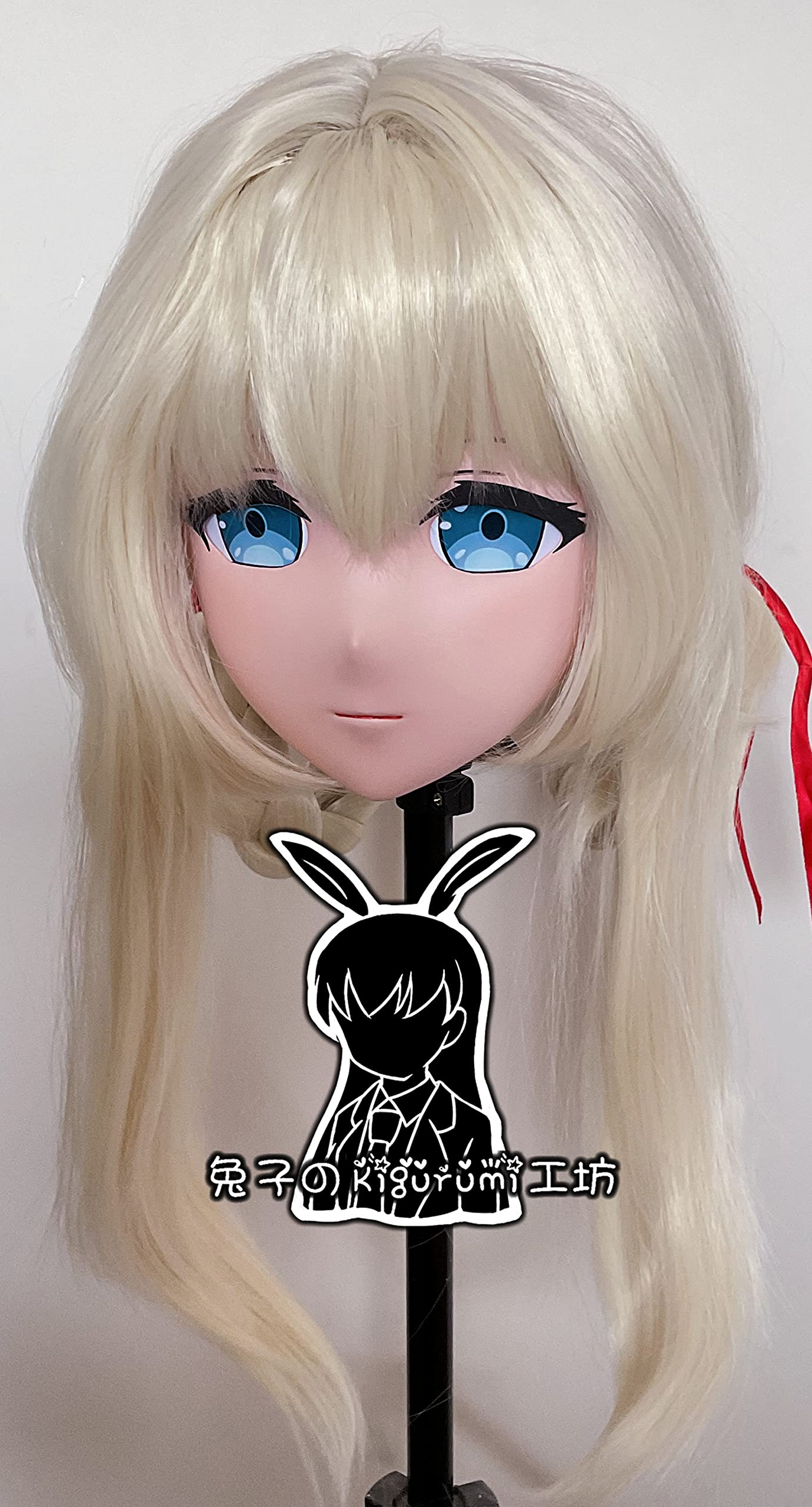 Amazon.co.jp: Resin Female Anime Cosplay Full Head AnimeKigurumi