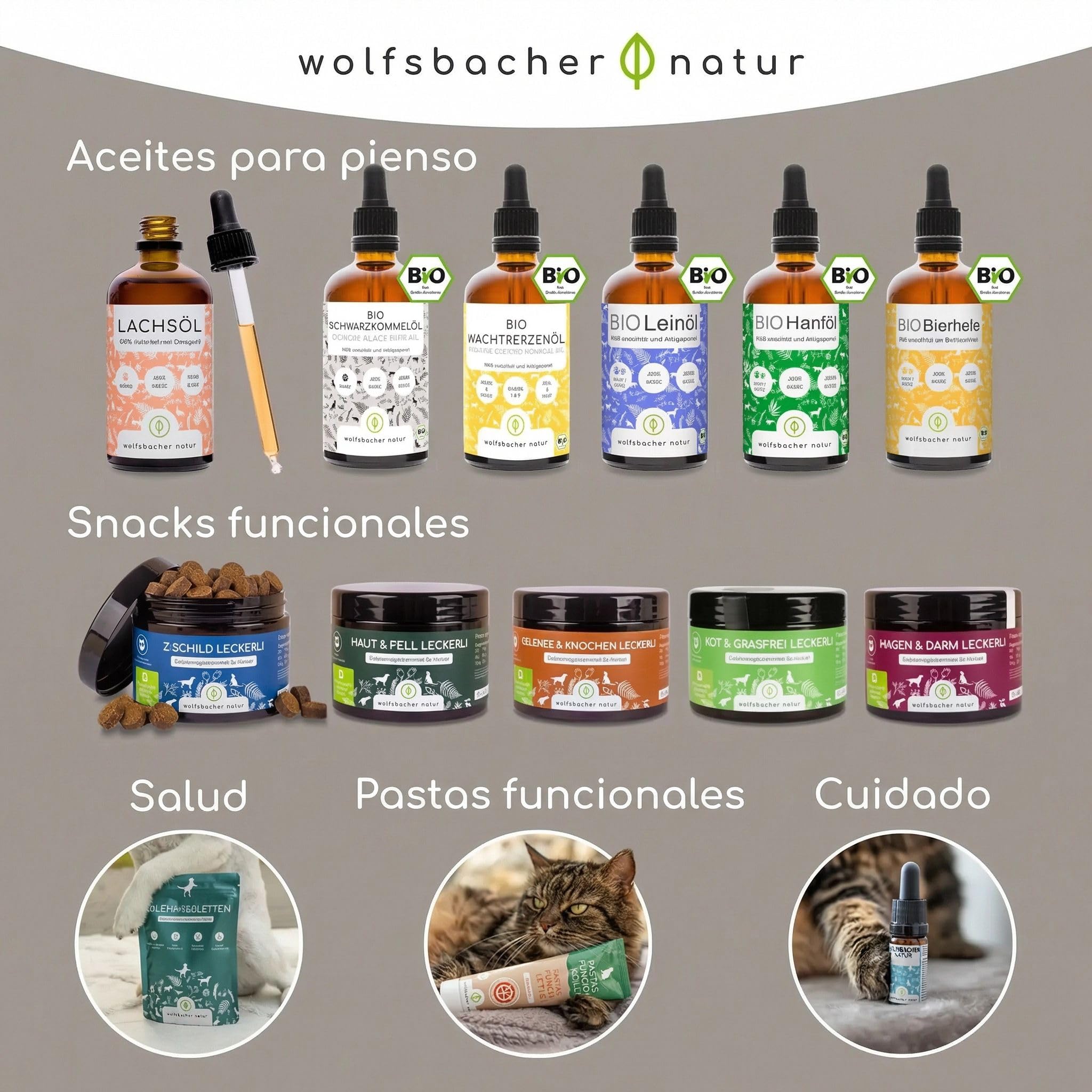 Aceite de comino Negro ecológico para Perros 500ml - prensado en frío, 100% Cultivo biológico, en Botella de Vidrio con gotero - Puro Aceite Egipcio de Nigella Sativa