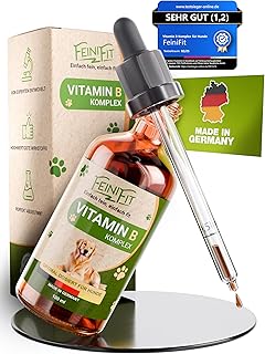 FeiniFit® Vitamin B Komplex für Hunde [100ml] | höhere Akzeptanz als Tabletten | Vitamin B Hunde | Made in Germany product image