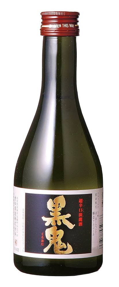 Amazon.co.jp: 上撰 超辛黒鬼 300ml [ 日本酒 ] : 食品・飲料・お酒