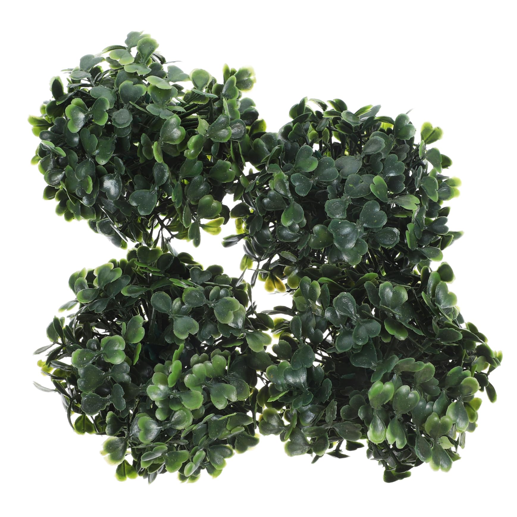 SEWOART 4 Pcs Simulated Milano Ball Faux Grass Decor Fake Plant Decor Greenery Eucalyptus Topiary Ball Lifelike Plants Ball Artificial Green Plant Ball Simulated Plant Topiary Ball Wedding